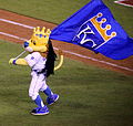 -WorldSeries Game 2- Sluggerrr celebrates (22841624045).jpg