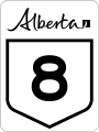 osmwiki:File:Alberta Highway 8.svg