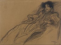 Gustav Klimt - Young Woman in an Armchair - Google Art Project.jpg